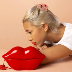 Face Hair Claw in White by Coucou Suzette