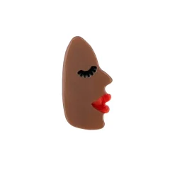 Face Hair Clip in Black by Coucou Suzette