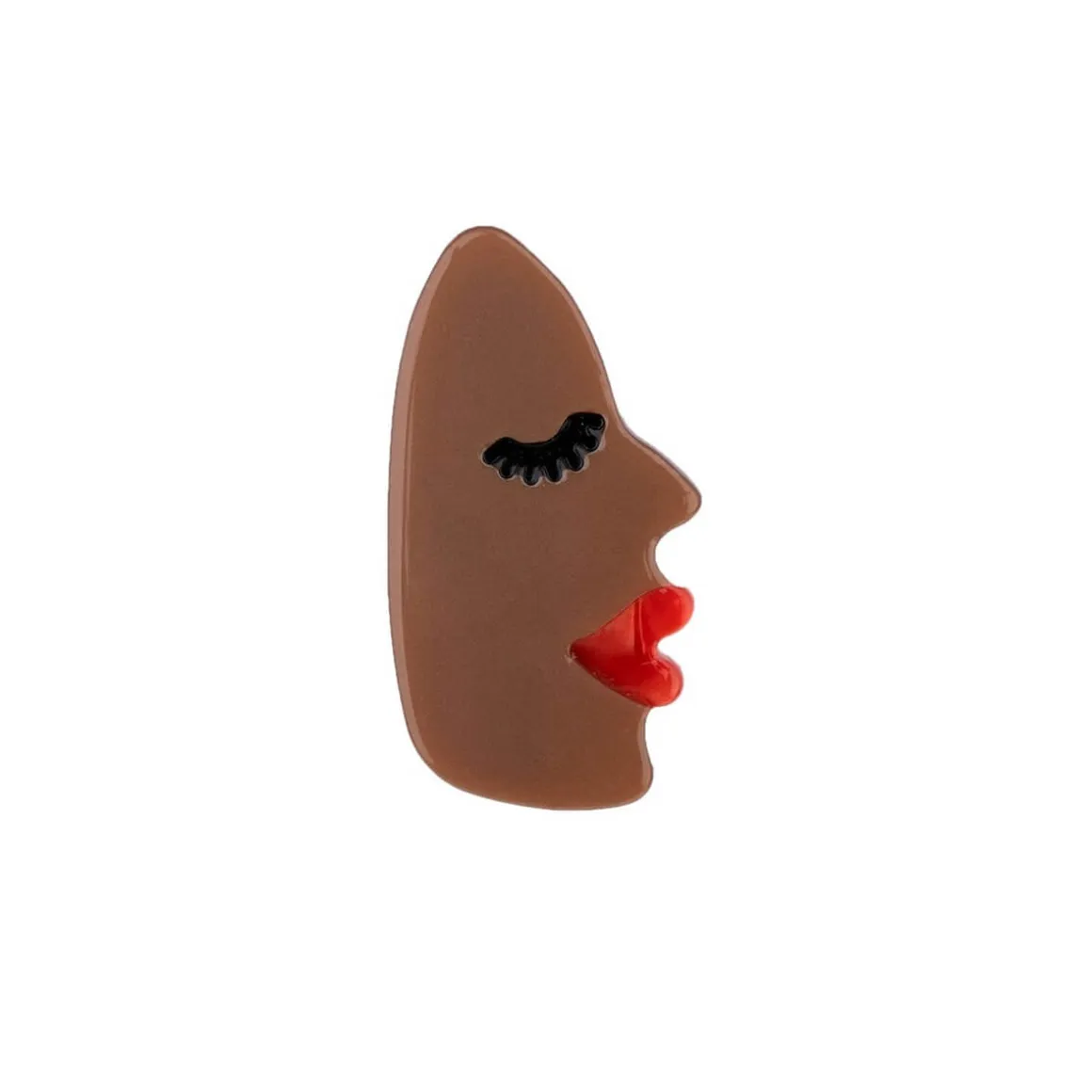 Face Hair Clip in Black by Coucou Suzette
