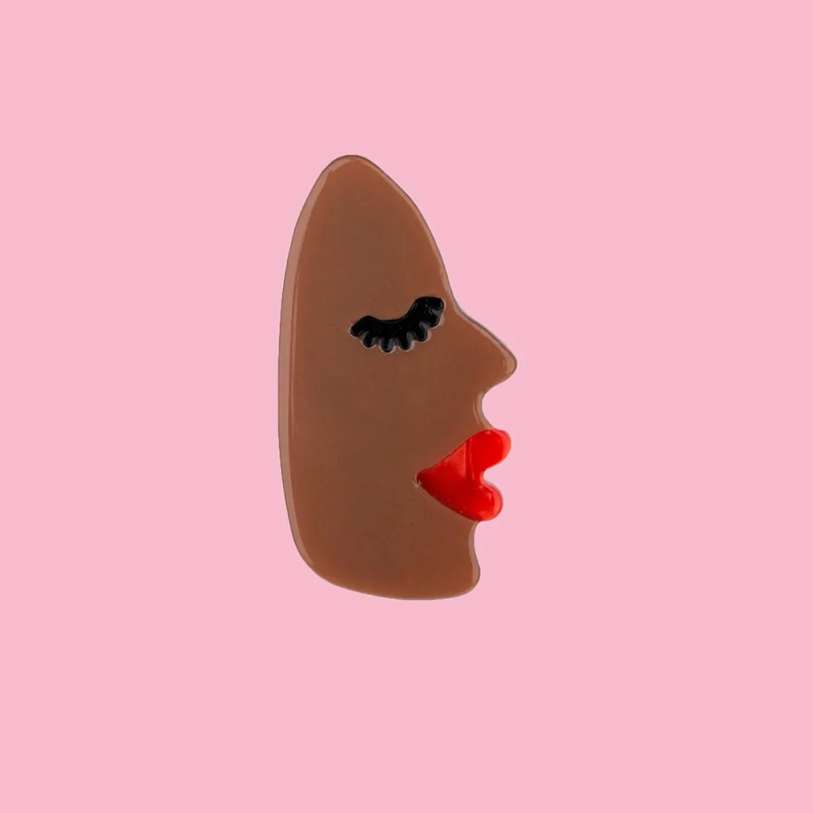 Face Hair Clip in Black by Coucou Suzette