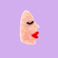 Face Hair Clip in White by Coucou Suzette