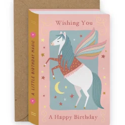 Fairytale Pegasus Greetings Card by Mifkins