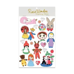 Fairytale Temporary Tattoos (A6 Sheet) by Rosie Wonders