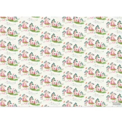 Fairy Toile Gift Wrap by Red Cap Cards