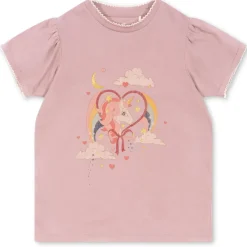 Famo Puff Tee in Deauville Mauve by Konges Slojd
