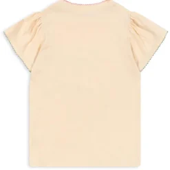 Famo Puff Tee in Ecru by Konges Slojd