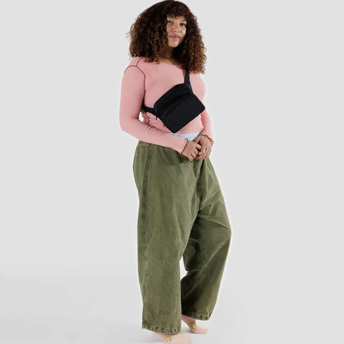 Fanny Pack in Black by Baggu