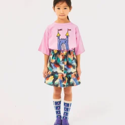 Fantasy World Woven Skirt by Bobo Choses