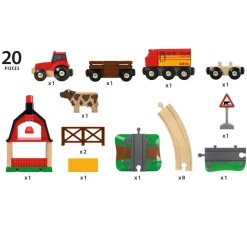 Farm Railway Set by Brio