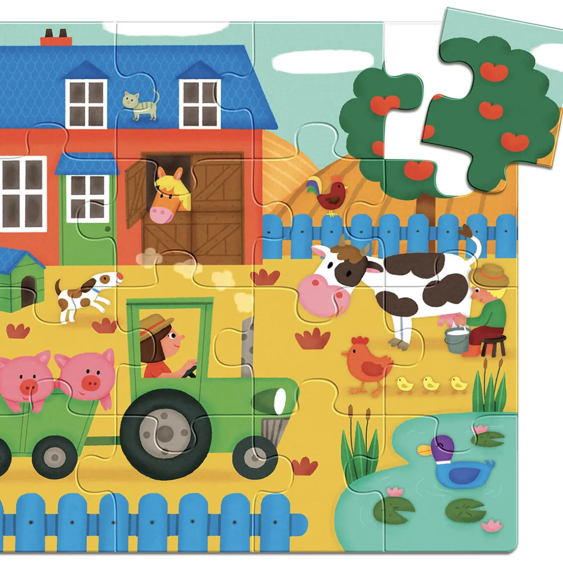 Farm Tiny Tots Game Set by Vilac