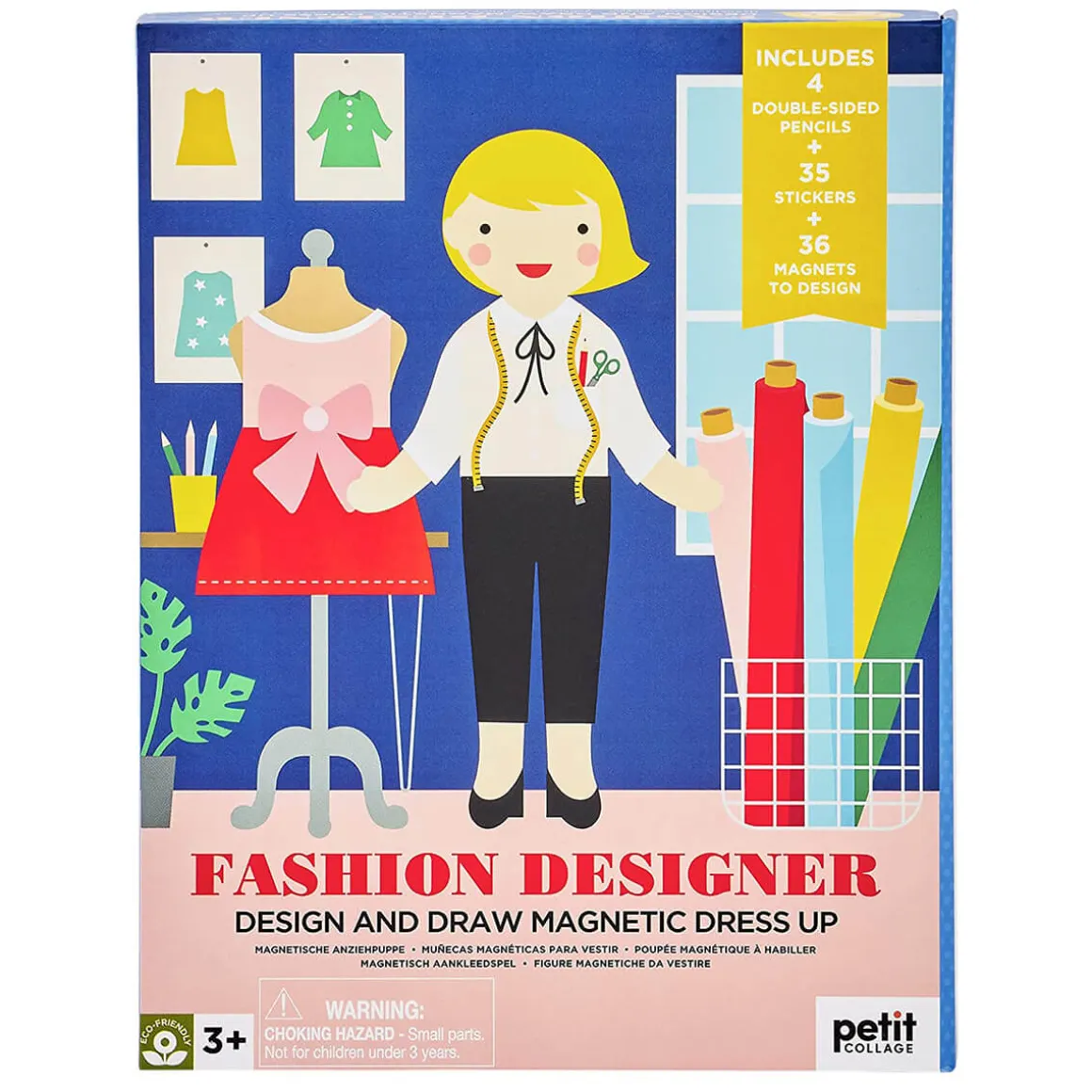 Fashion Designer Magnetic Dress Up Play Set by Petit Collage