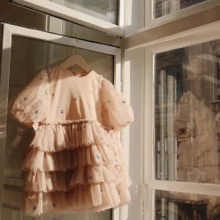Fay Dress in Fairy Cherry by Konges Slojd