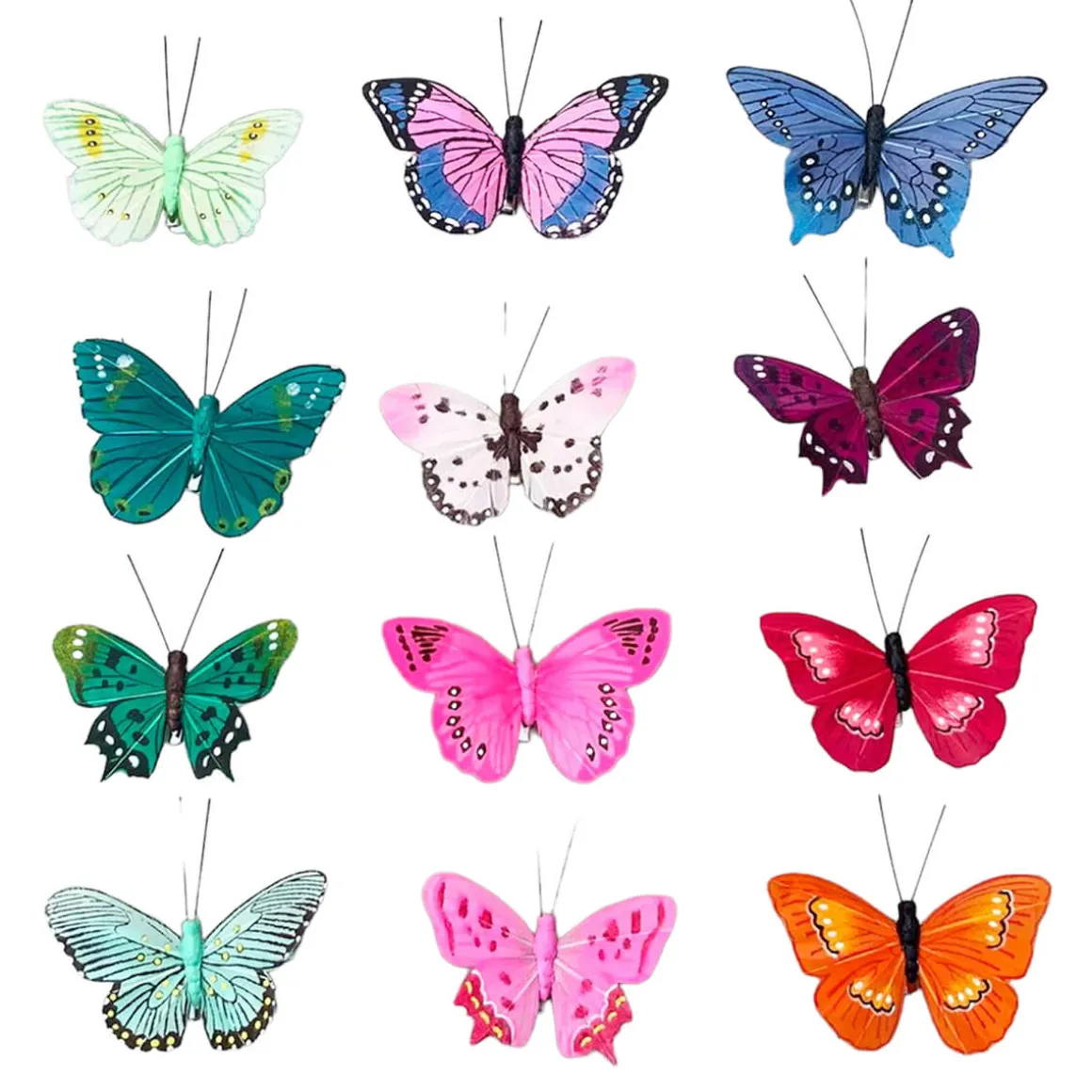 Feather Butterfly Clip (Various Colours) by Petra Boase