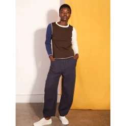 Fergus Trousers in Navy by L.F.Markey - Last Ones In Stock - UK 6-10