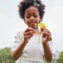 Field Tee in Fleur Print Sorbet by Soor Ploom