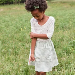 Field Tee in Fleur Print Sorbet by Soor Ploom