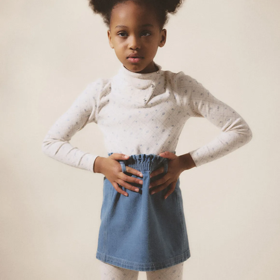 Filipa Skirt in Eco Wash by Soor Ploom