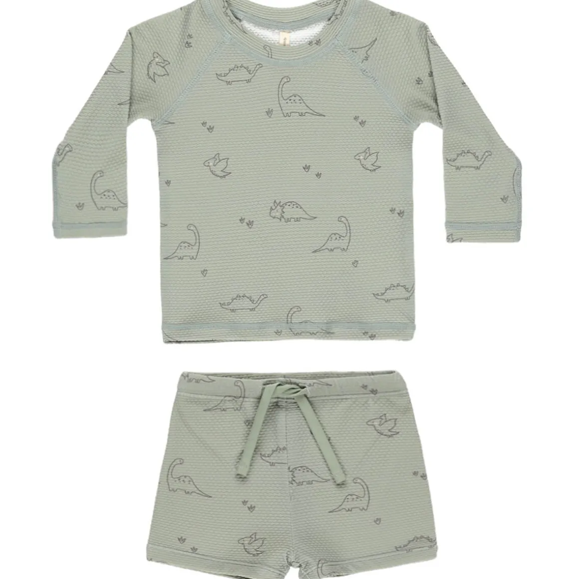 Finn Rashguard + Short Set in Dino by Quincy Mae