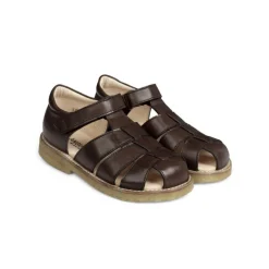 Fisherman Sandals in Angulus Brown by Angulus