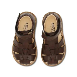 Fisherman Toddler Sandals in Angulus Brown by Angulus - Last One In Stock - 22 EUR
