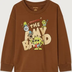 Fizvalley Kid's Long Sleeve T Shirt in Vintage Brown by American Vintage
