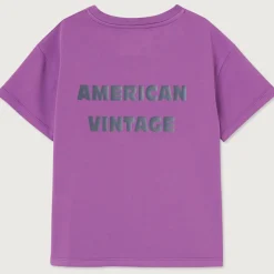 Fizvalley Kid's T Shirt in Vintage Fig by American Vintage