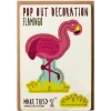 Flamingo Pop Out Decoration And Greetings Card by The Pop Out Card Company