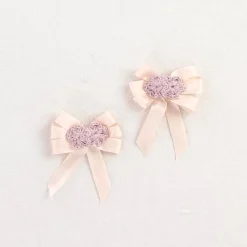 Floral Crochet Clips in Alabaster by Iver & Isla