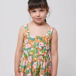 Floral Strap Dress by Bobo Choses