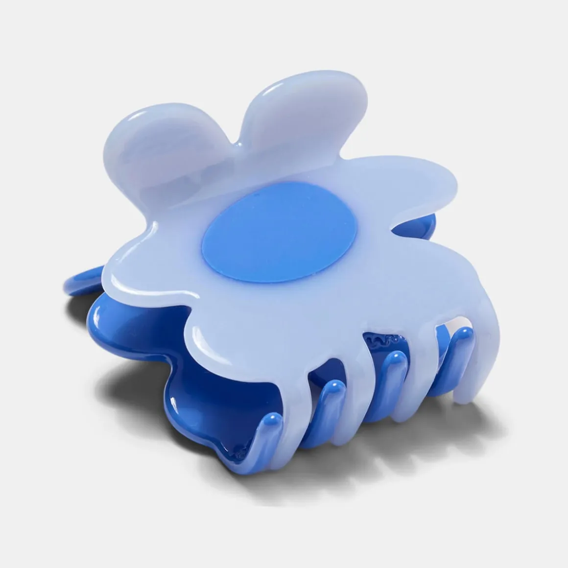 Flower Hair Claw in Periwinkle & Blue by Chunks