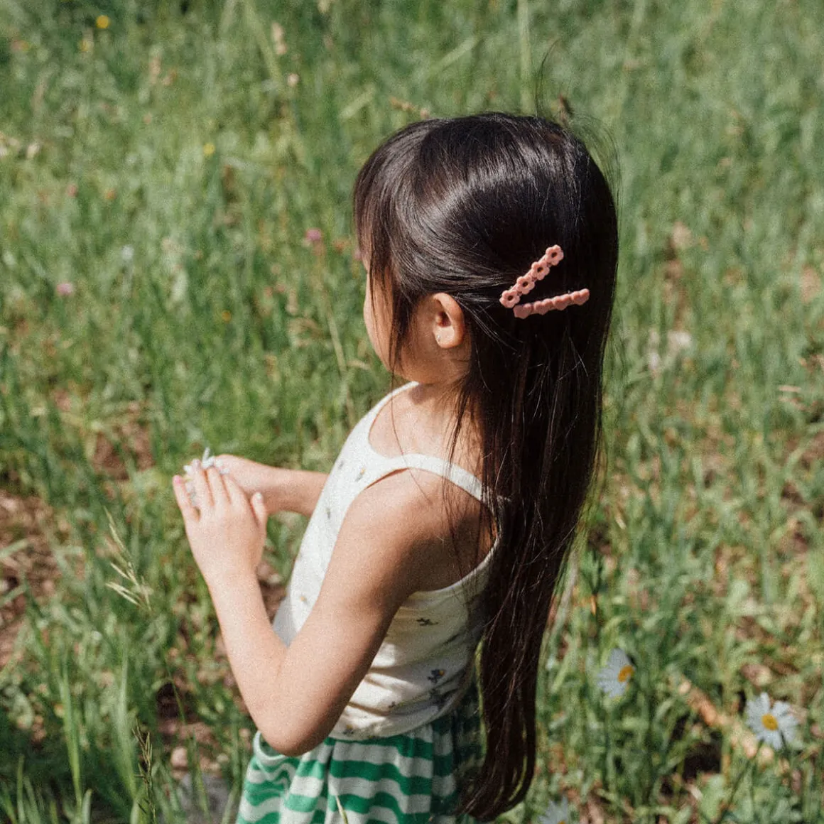 Flower Hair Clip in Gloss by Wunderkin Co