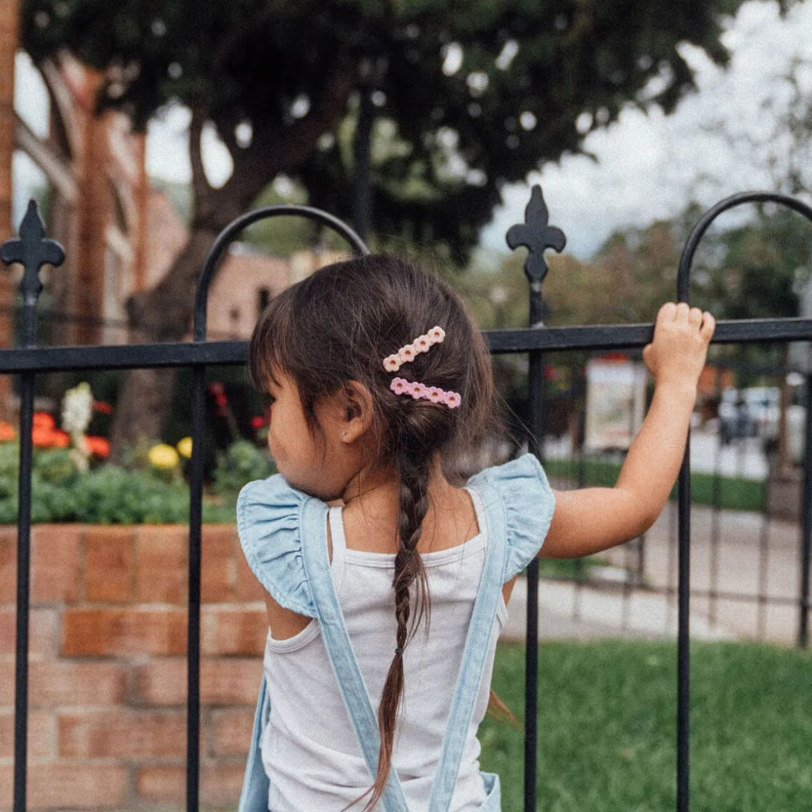 Flower Hair Clip in Gloss by Wunderkin Co