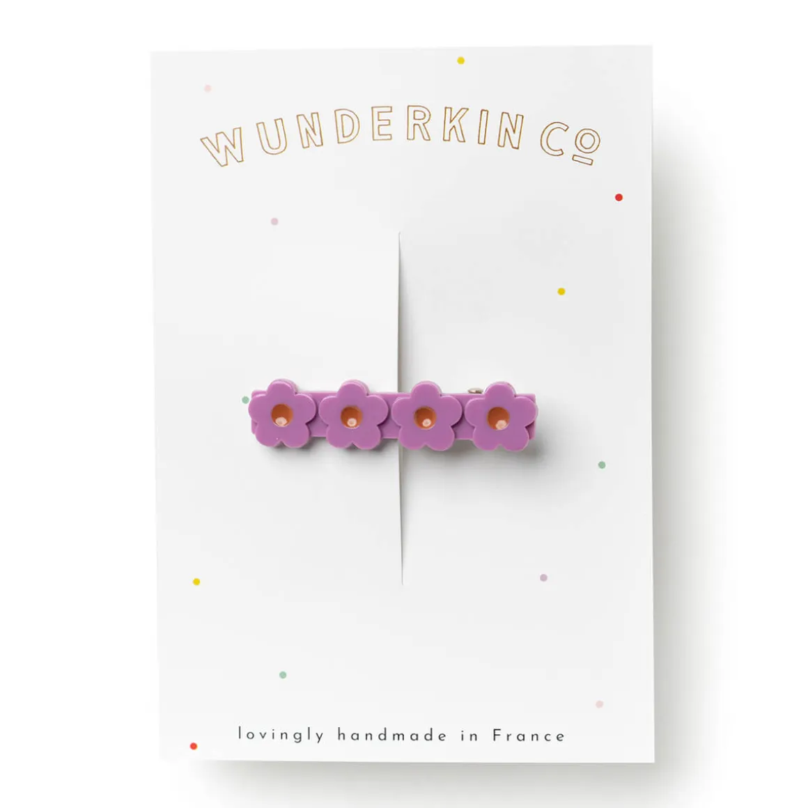Flower Hair Clip in Jukebox by Wunderkin Co