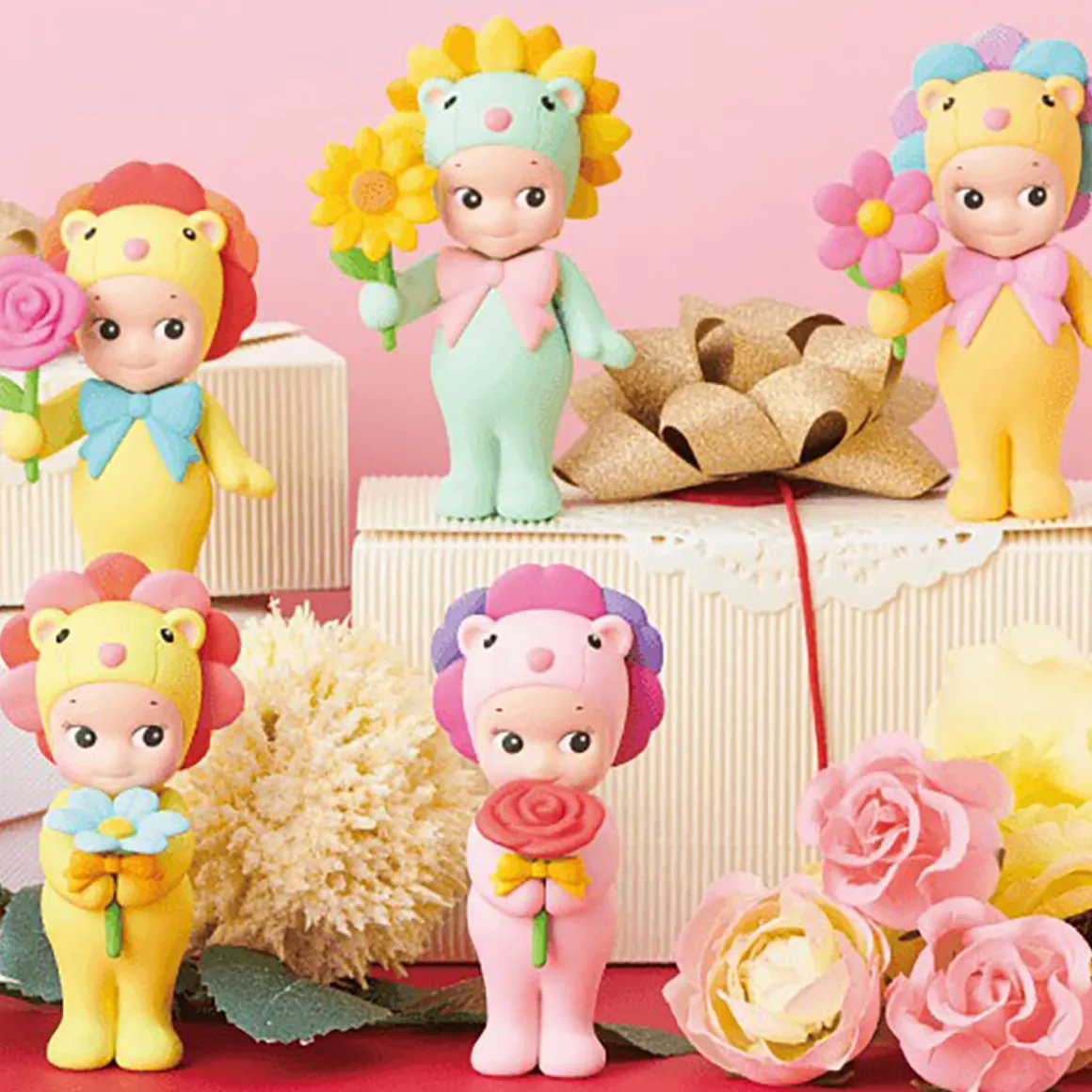 Flower Lion Gift Doll by Sonny Angel - IN STOCK NOW - LIMITED QTYS