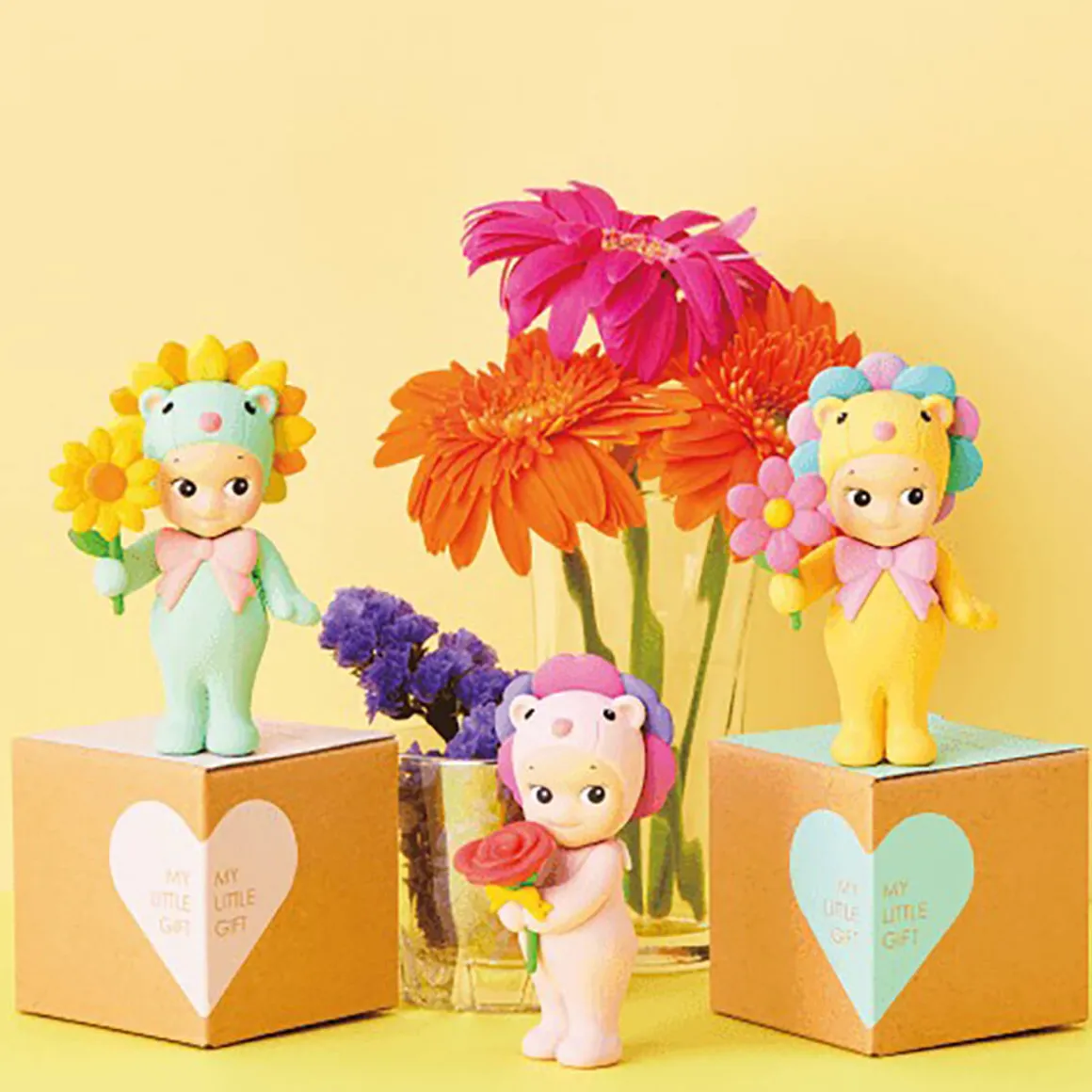 Flower Lion Gift Doll by Sonny Angel - IN STOCK NOW - LIMITED QTYS