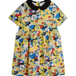 Flowers AOP Dress in Multi by Mini Rodini
