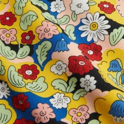 Flowers AOP Tee in Multi by Mini Rodini