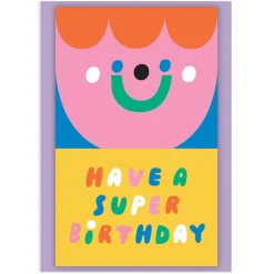 Flowers Fold Out Birthday Greetings Card by Susie Hammer for Wrap