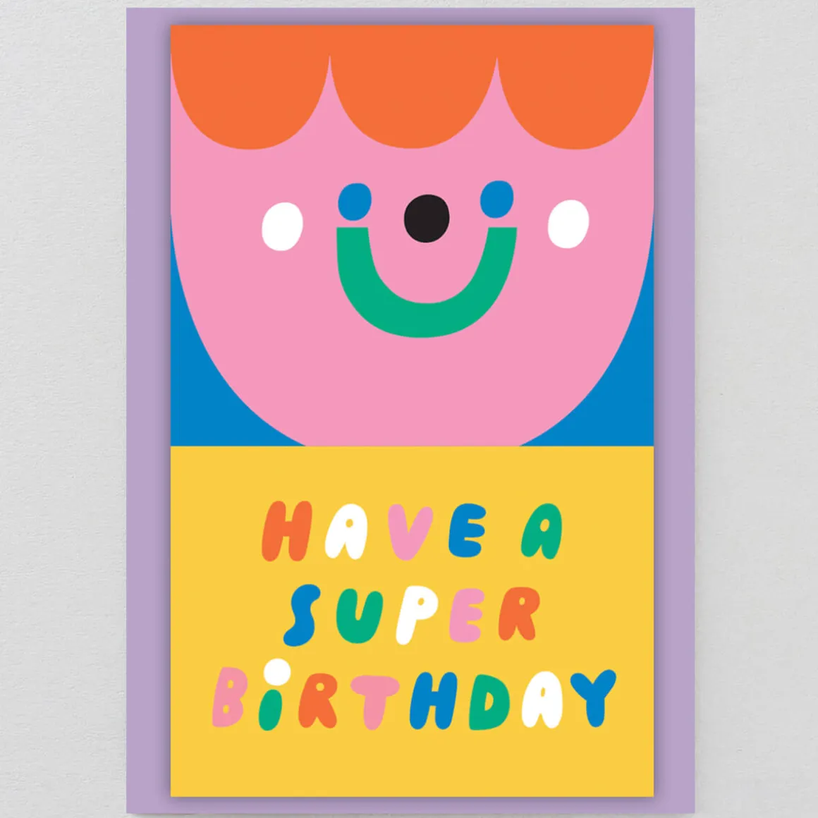 Flowers Fold Out Birthday Greetings Card by Susie Hammer for Wrap