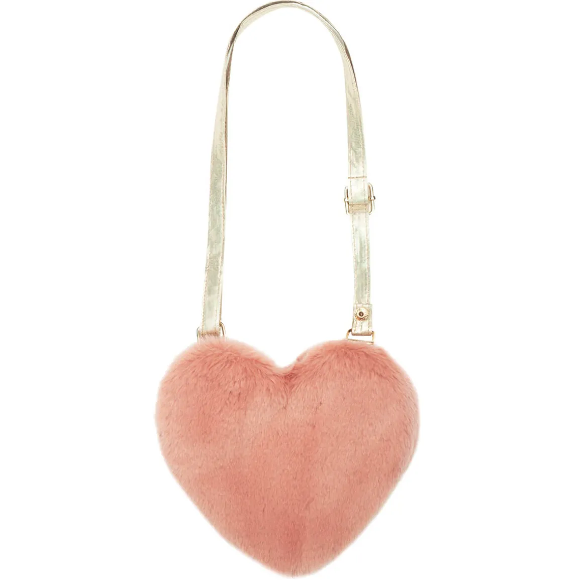 Fluffy Heart Bag by Rockahula
