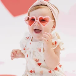 Flutter Dress in Heart Balloons by Quincy Mae