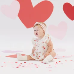 Flutter Dress in Heart Balloons by Quincy Mae