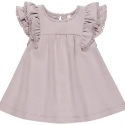 Flutter Sleeve Dress in Lavender by Quincy Mae