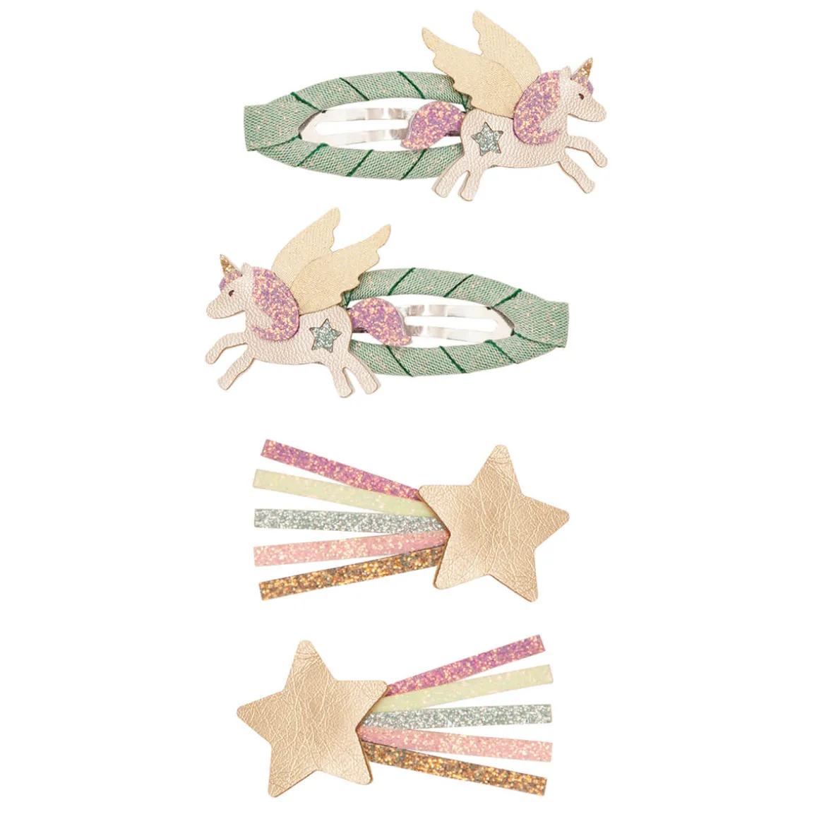 Flying Unicorn Hair Clips by Mimi & Lula
