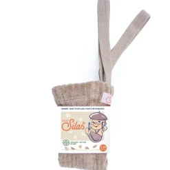 Footless Granny Teddy Tights With Braces in Peanut by Silly Silas