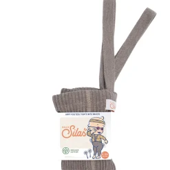 Footless Hippy Tights With Braces in Cocoa Blend by Silly Silas