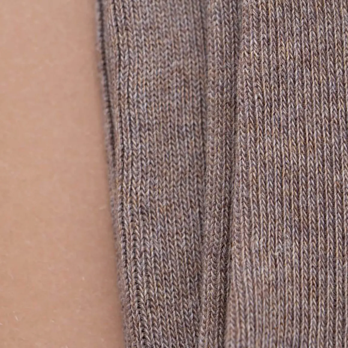 Footless Tights With Braces in Cacao Blend by Silly Silas