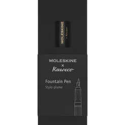 Fountain Pen in Black by Moleskine X Kaweco