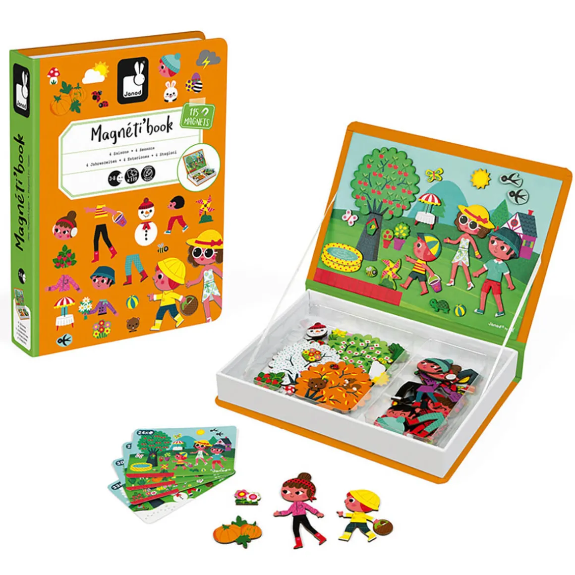 Four Seasons Magneti Book by Janod