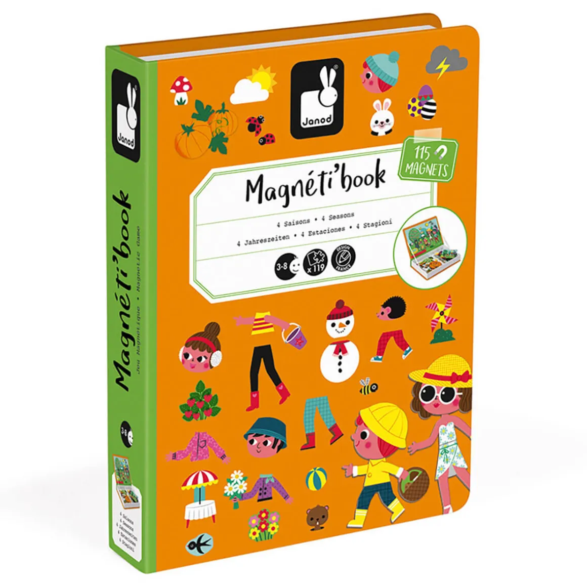 Four Seasons Magneti Book by Janod